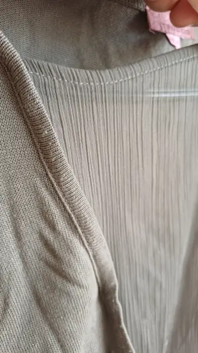 Cardigan abierto color beige Trucco - miniatura 6