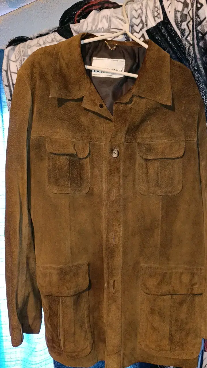 Chaqueta de gamuza marrón para hombre Baccarat - 2