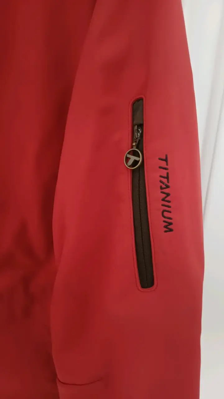 Chaqueta Columbia Titanium Roja para Mujer - 5