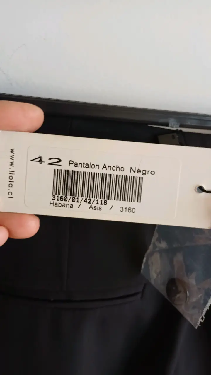 Pantalón ancho negro elegante para mujer - 4