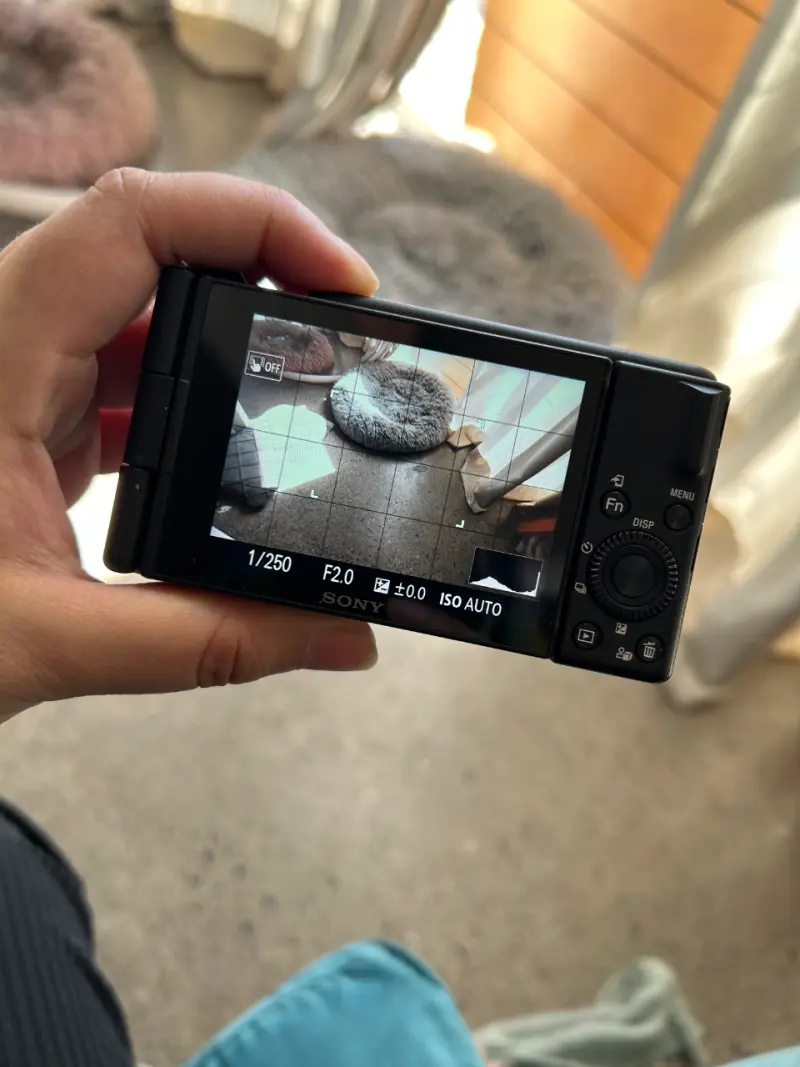 Cámara videoblog Sony ZV-1F - 3