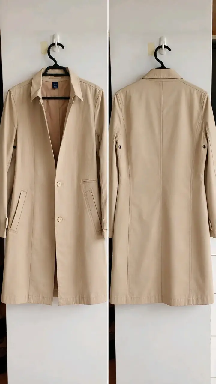 Abrigo beige GAP para mujer - 2