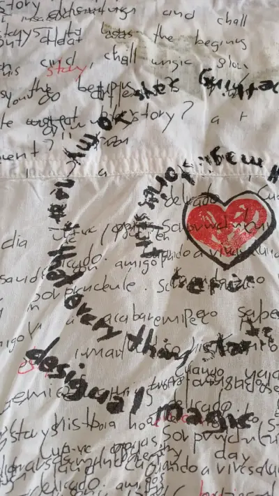 Blusa blanca estampada marca Desigual - miniatura 5