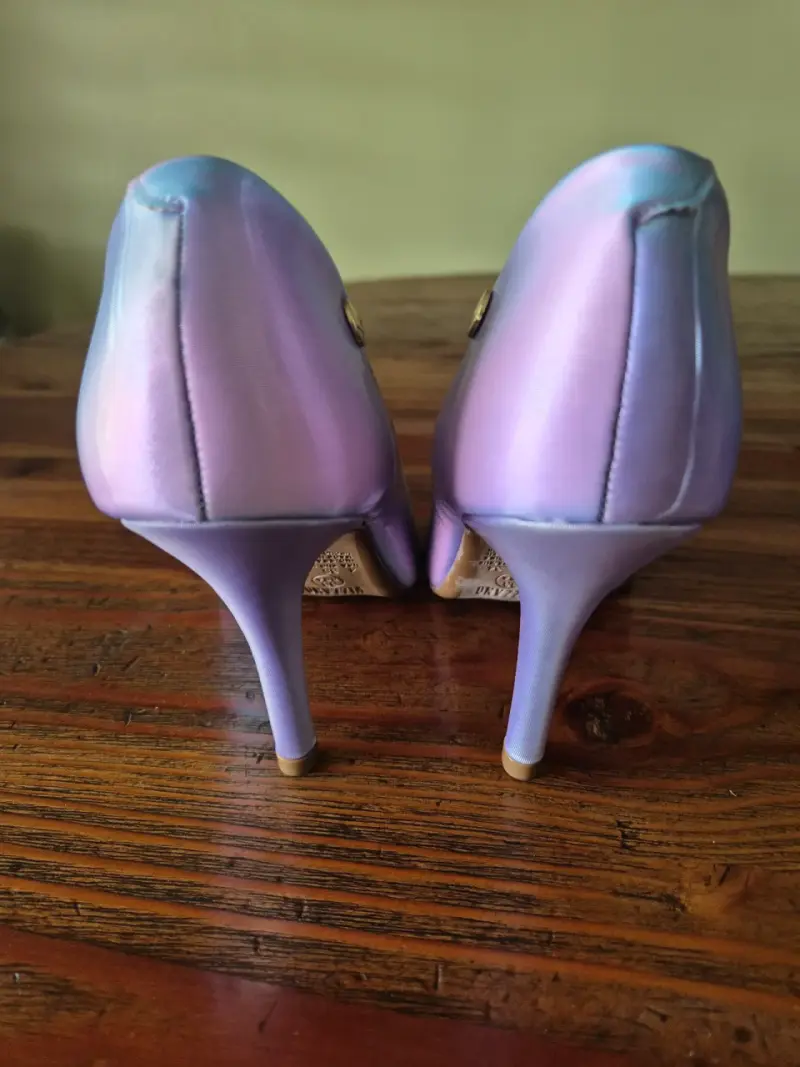 Zapatos de Tacón Vizzano Iridiscentes Talla 35 - 2