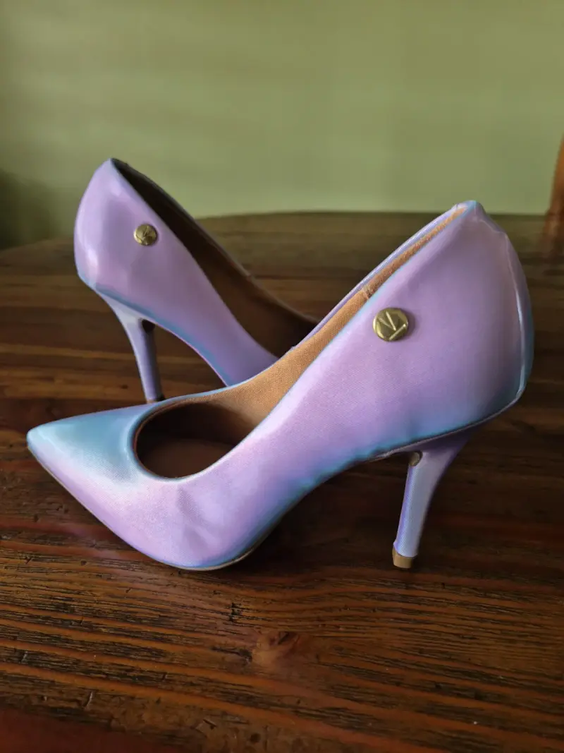 Zapatos de Tacón Vizzano Iridiscentes Talla 35 - 3