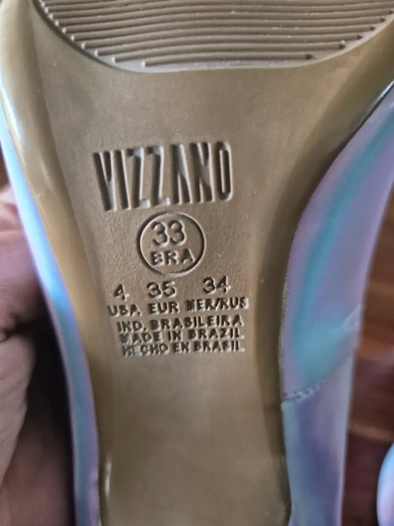 Zapatos de Tacón Vizzano Iridiscentes Talla 35 - 4