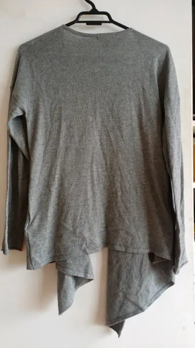 Cardigan gris H&M para mujer - miniatura 5