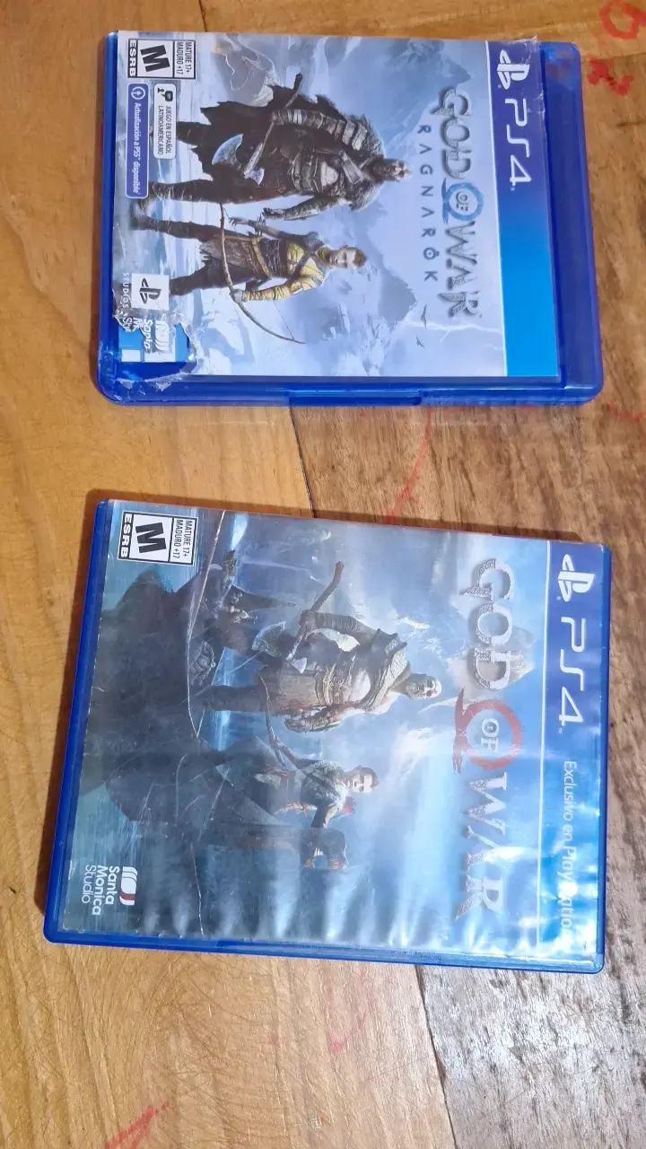 Juegos PS4 God of War y God of War Ragnarök