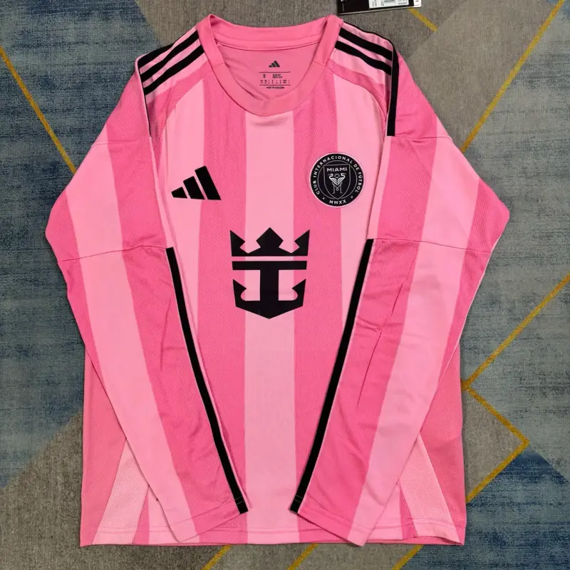 Camiseta de fútbol rosa Inter Miami Adidas
