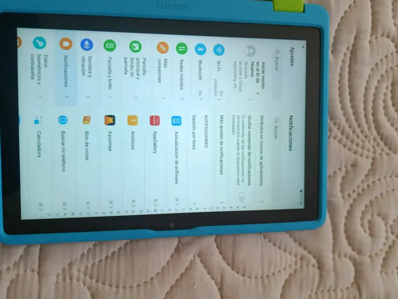 Tablet Huawei con funda protectora para niños - 6