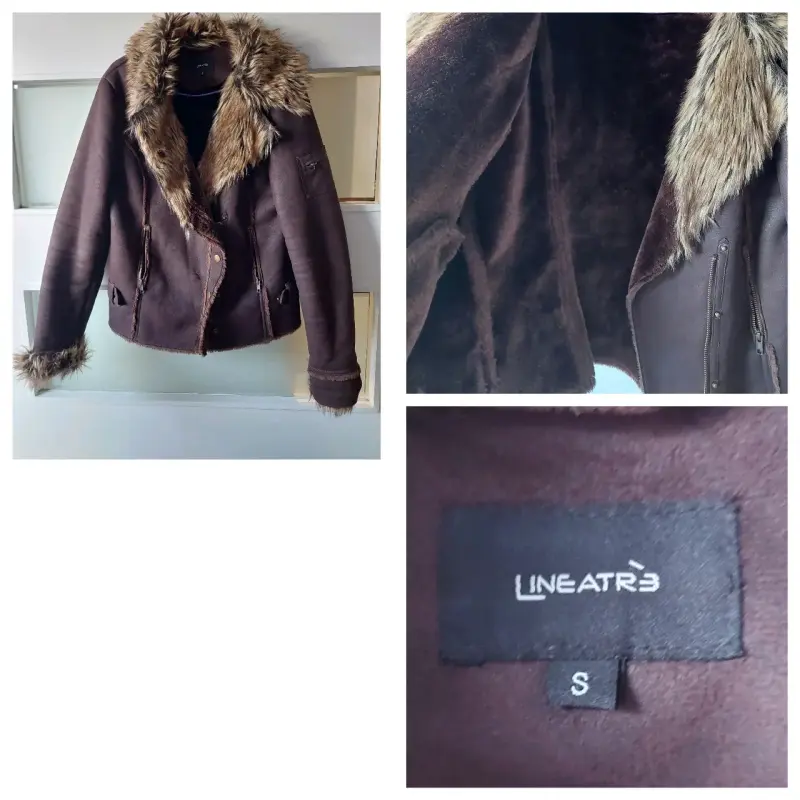 Chaqueta de mujer con forro de piel lineatre