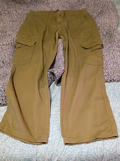 Pantalones cargo verde oliva MNL by Corona - miniatura 1