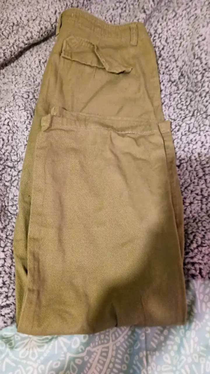 Pantalones cargo verde oliva MNL by Corona - 4