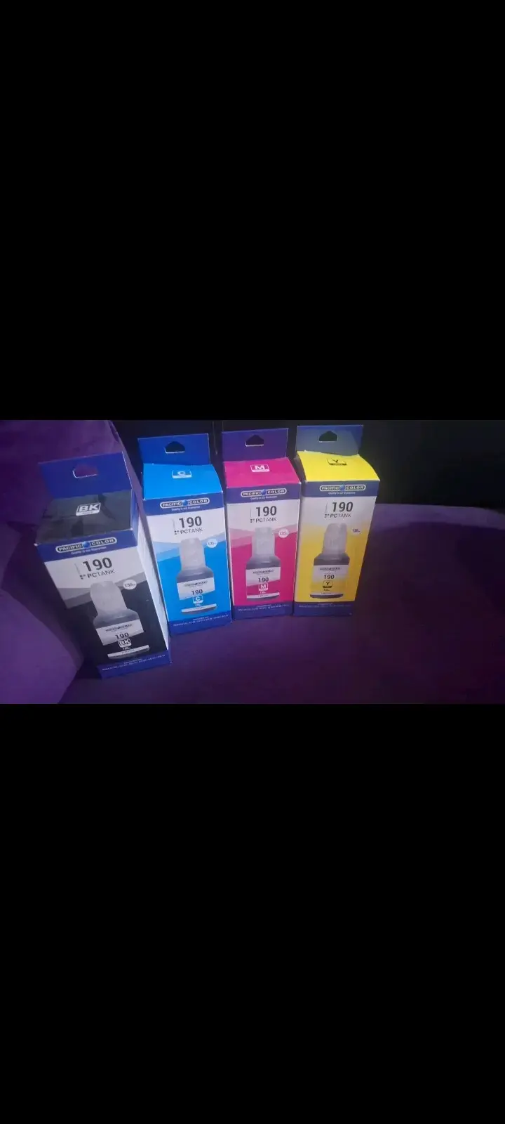 Pack de Tintas para Impresora Canon 190 - 1