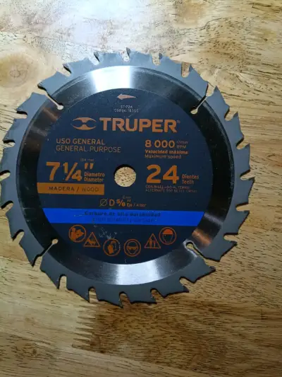 2 Disco de Sierra Circular uno 10 pulgadas otri 7/ - miniatura 2