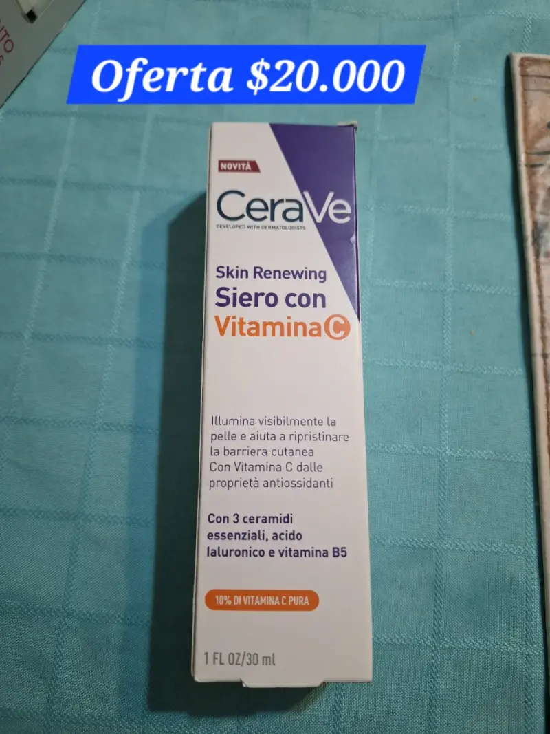 Sérum CeraVe con Vitamina C para la piel