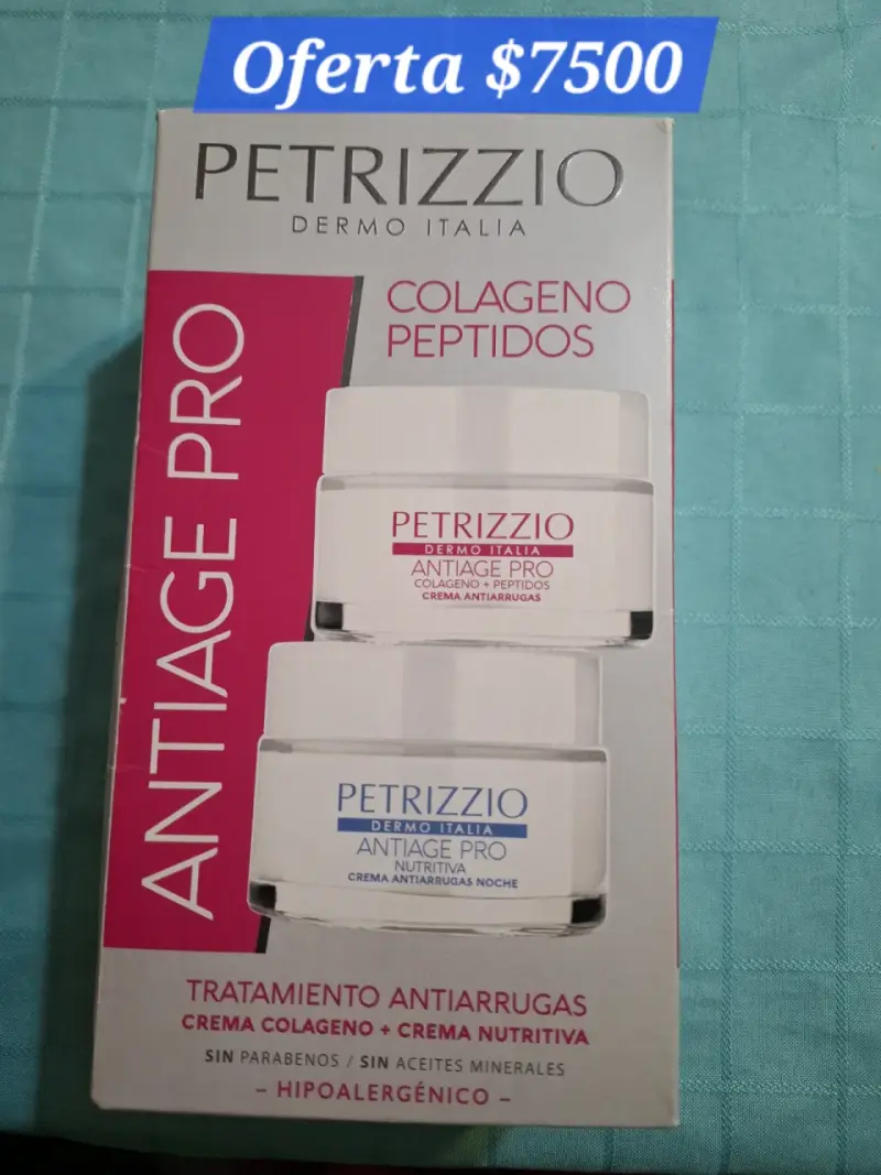 Crema Antiarrugas Petrizzio Antiage Pro Colágeno
