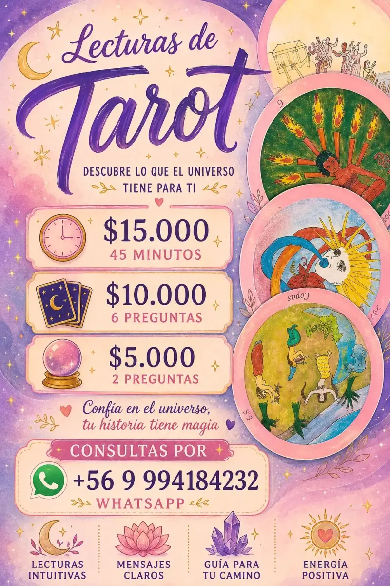 Lecturas de tarot online WhatsApp 994184232 - 2