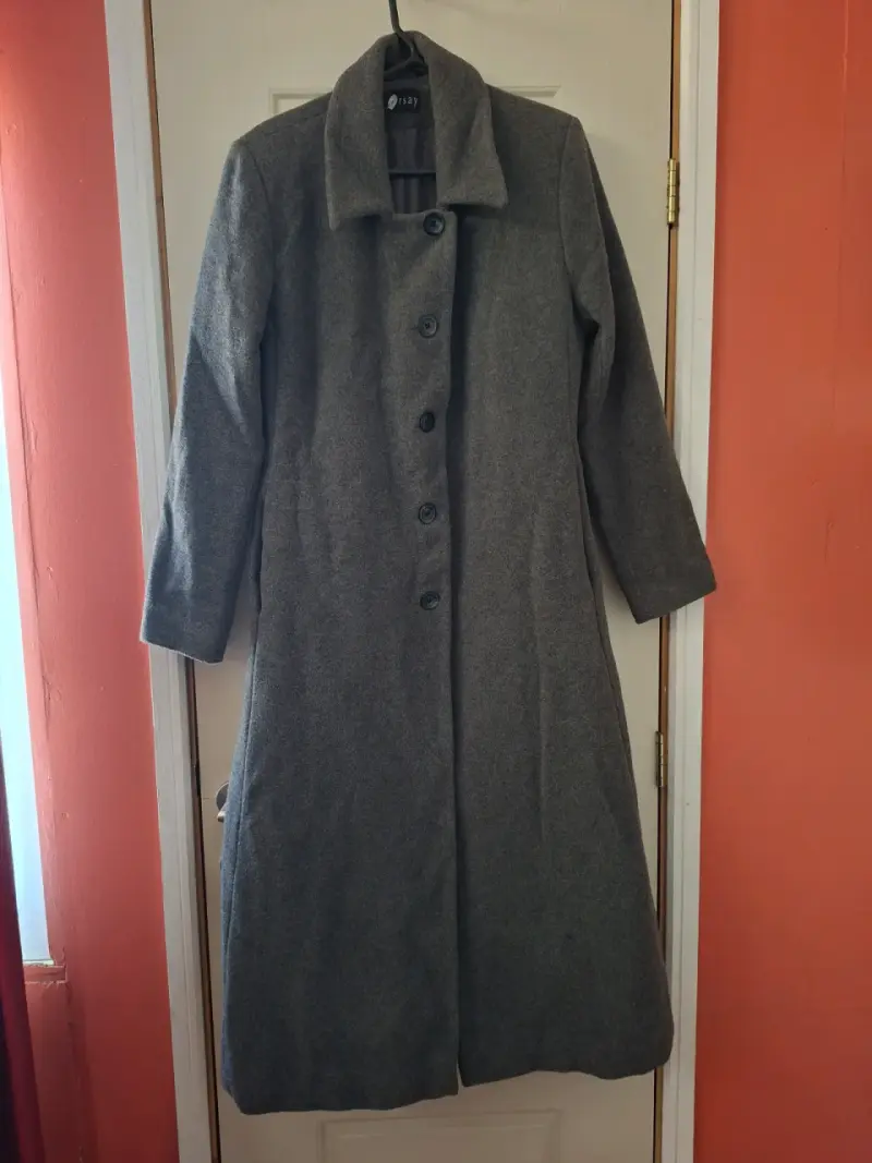 Abrigo largo gris Orsay para mujer - 2