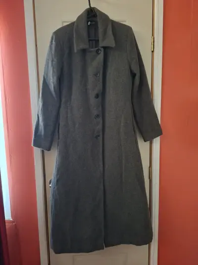 Abrigo largo gris Orsay para mujer - miniatura 2