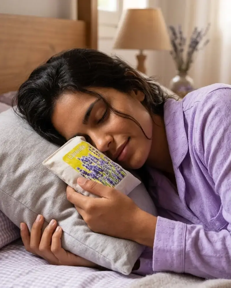 Bolsita aromática de lavanda para relajación