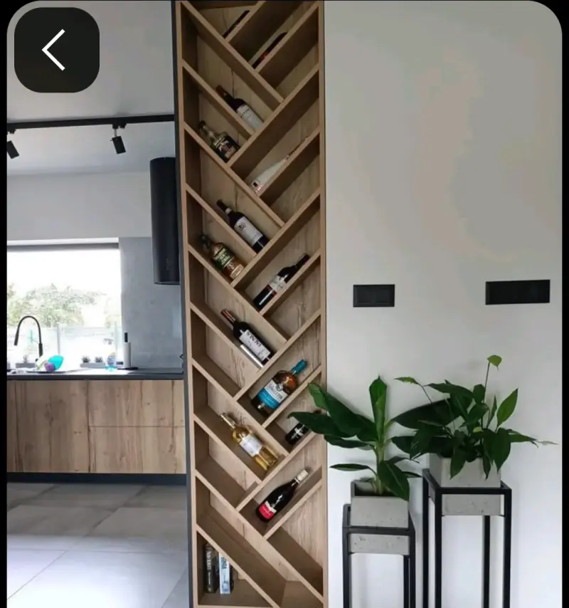 Estante de Vino de Madera KUBO - 3