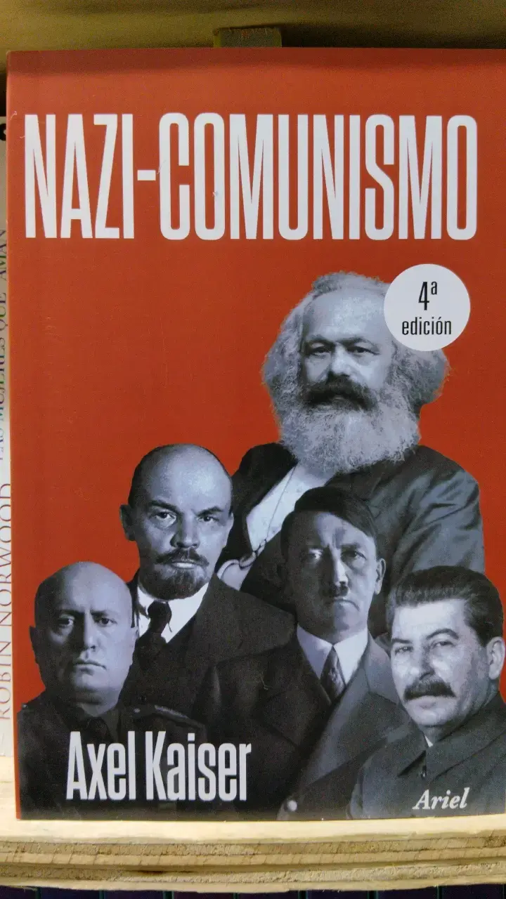Libro 'Nazi-Comunismo' de Axel Kaiser