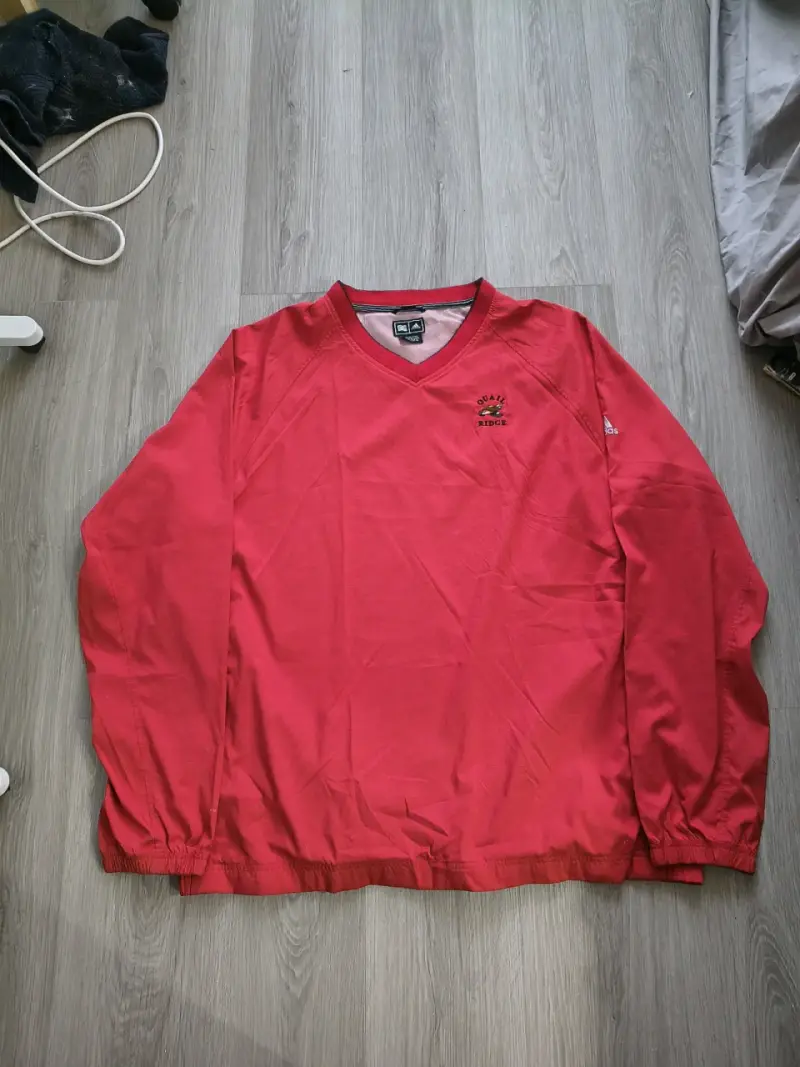 Polerón rojo Adidas Quail Ridge talla 2XL - 1