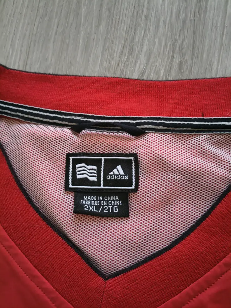 Polerón rojo Adidas Quail Ridge talla 2XL - 2
