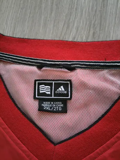 Polerón rojo Adidas Quail Ridge talla 2XL - miniatura 2