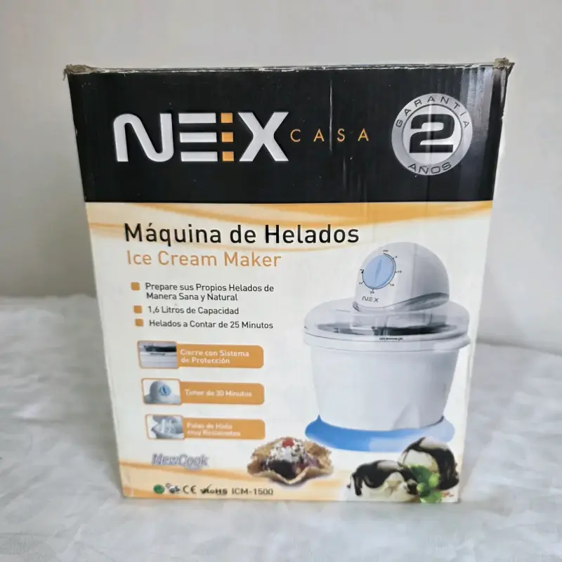 Máquina de Helados Nex Casa 1.4L - 3