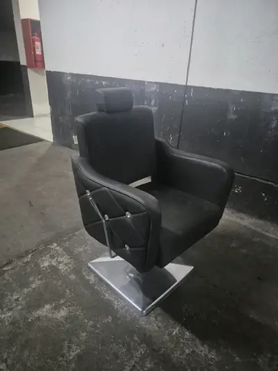 Lavacabezas de Peluquería Negro + sillón + carro - miniatura 4