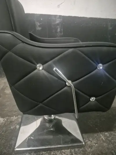 Lavacabezas de Peluquería Negro + sillón + carro - miniatura 5