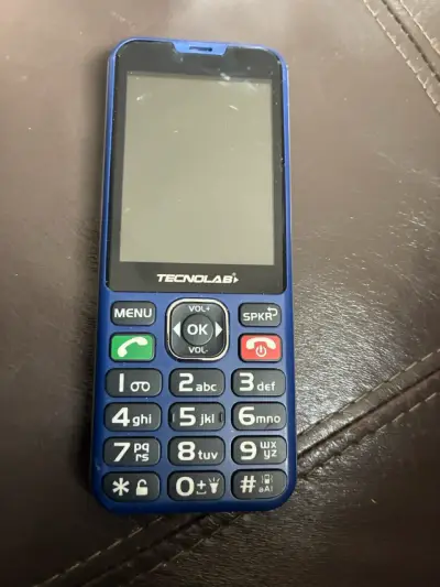 Teléfono móvil para adulto mayor Tecnolab azul - miniatura 2