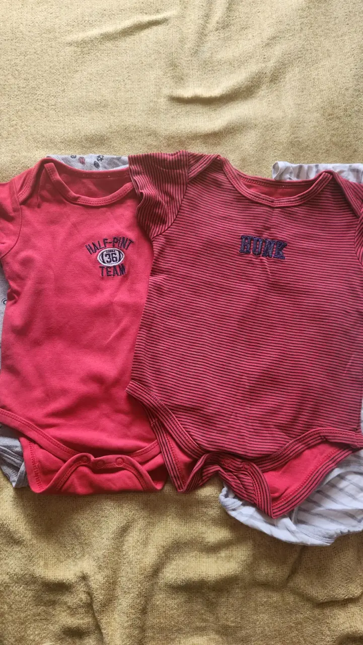 Conjunto de bodies para bebé en colores variados - 2