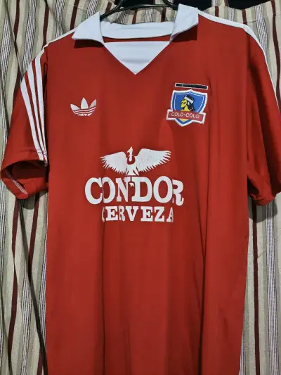 Camiseta Roja Colo-Colo Retro Adidas - miniatura 1