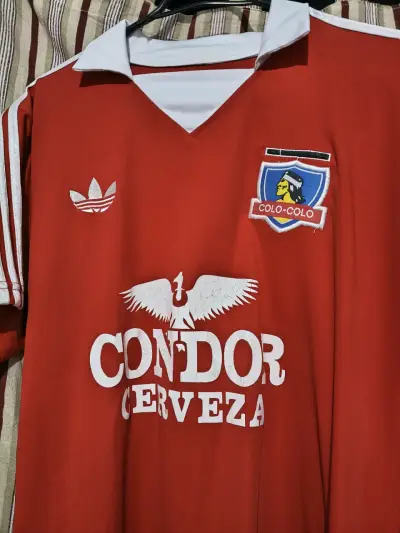 Camiseta Roja Colo-Colo Retro Adidas - miniatura 2