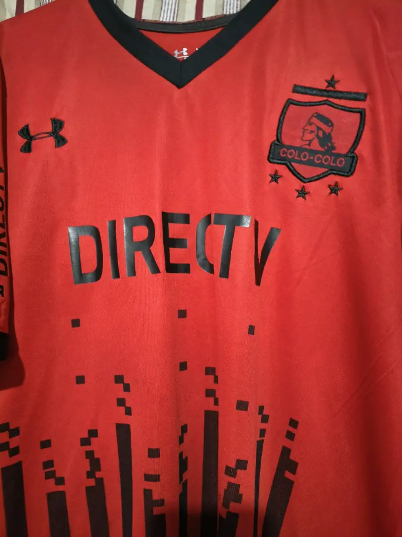 Camiseta Roja Colo-Colo Retro Adidas - 5