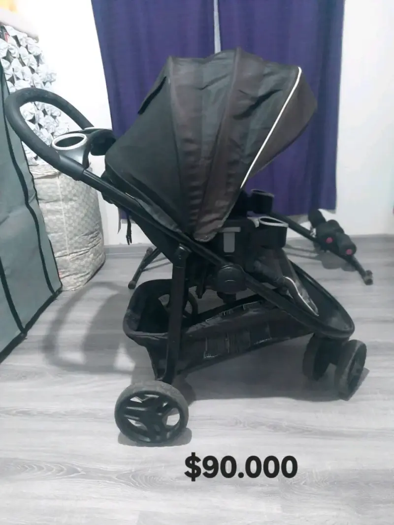 Coche Travel System Graco Modes negro - 1