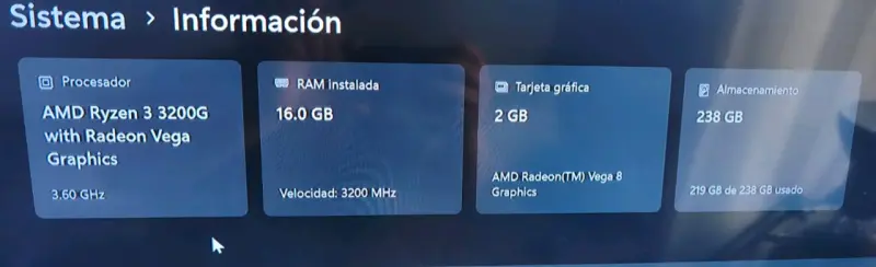 PC escritorio/gamer - 2