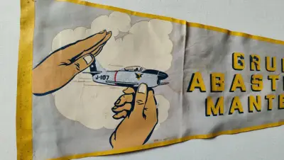 Bandera Grupo de Abastecimiento y Mantenimiento Quintero - miniatura 2