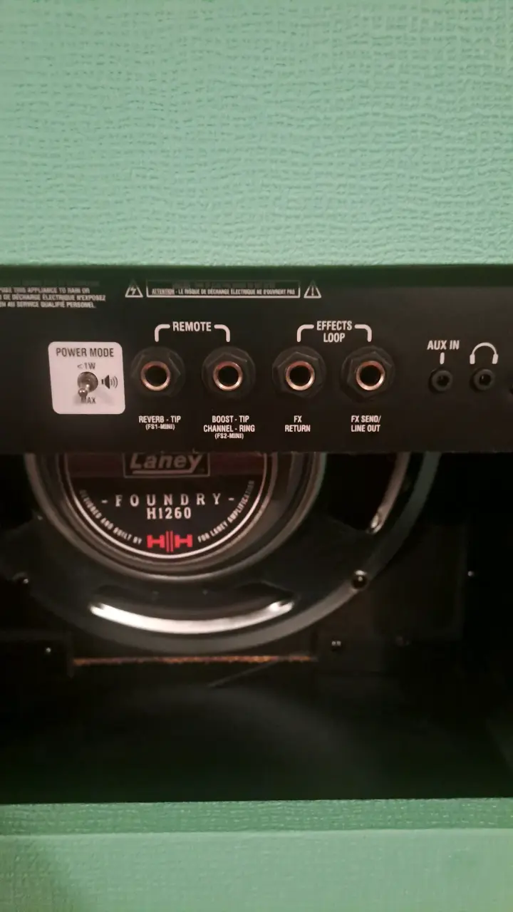 Amplificador Laney lf 60  turquesa con garantía - 4