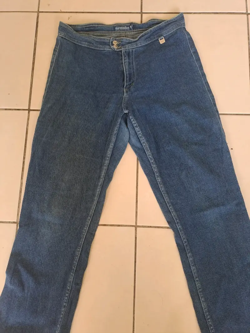 Jeans de mezclilla azul - 1