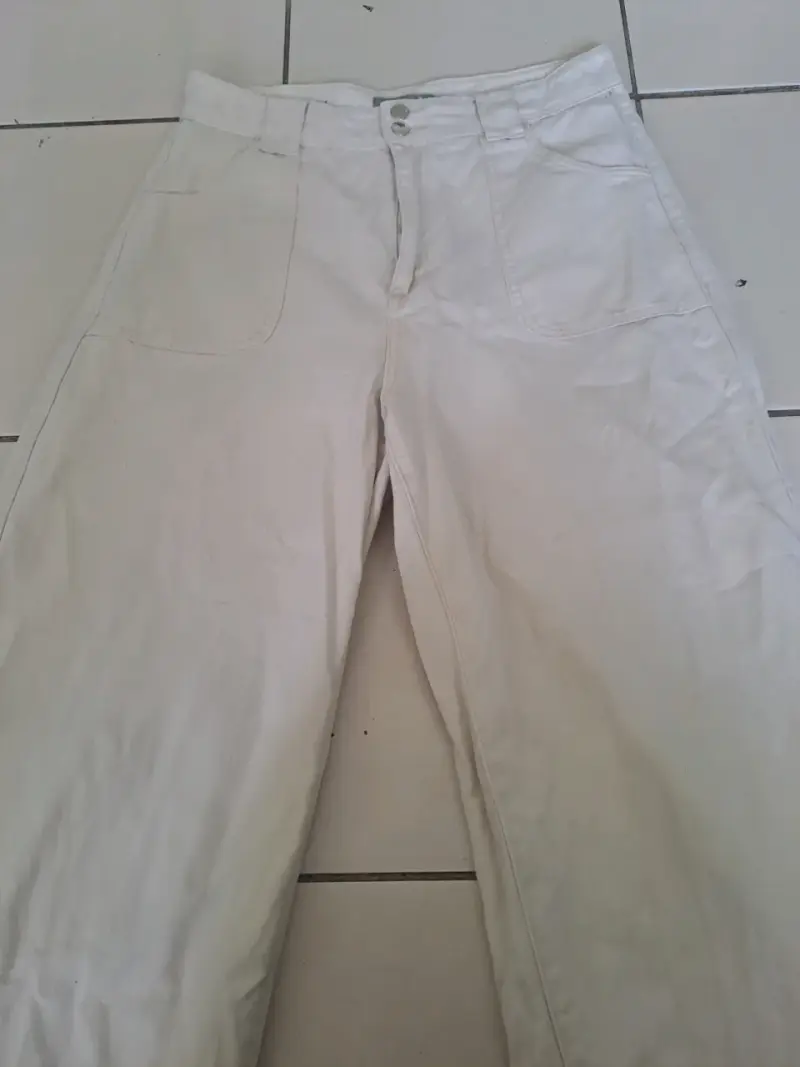 Pantalones blancos Apology Denim Collection - 1