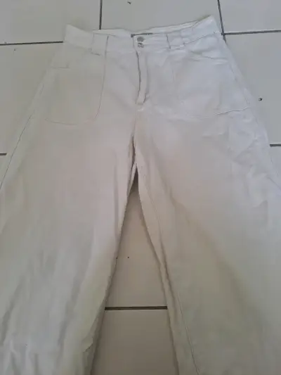 Pantalones blancos Apology Denim Collection - miniatura 1