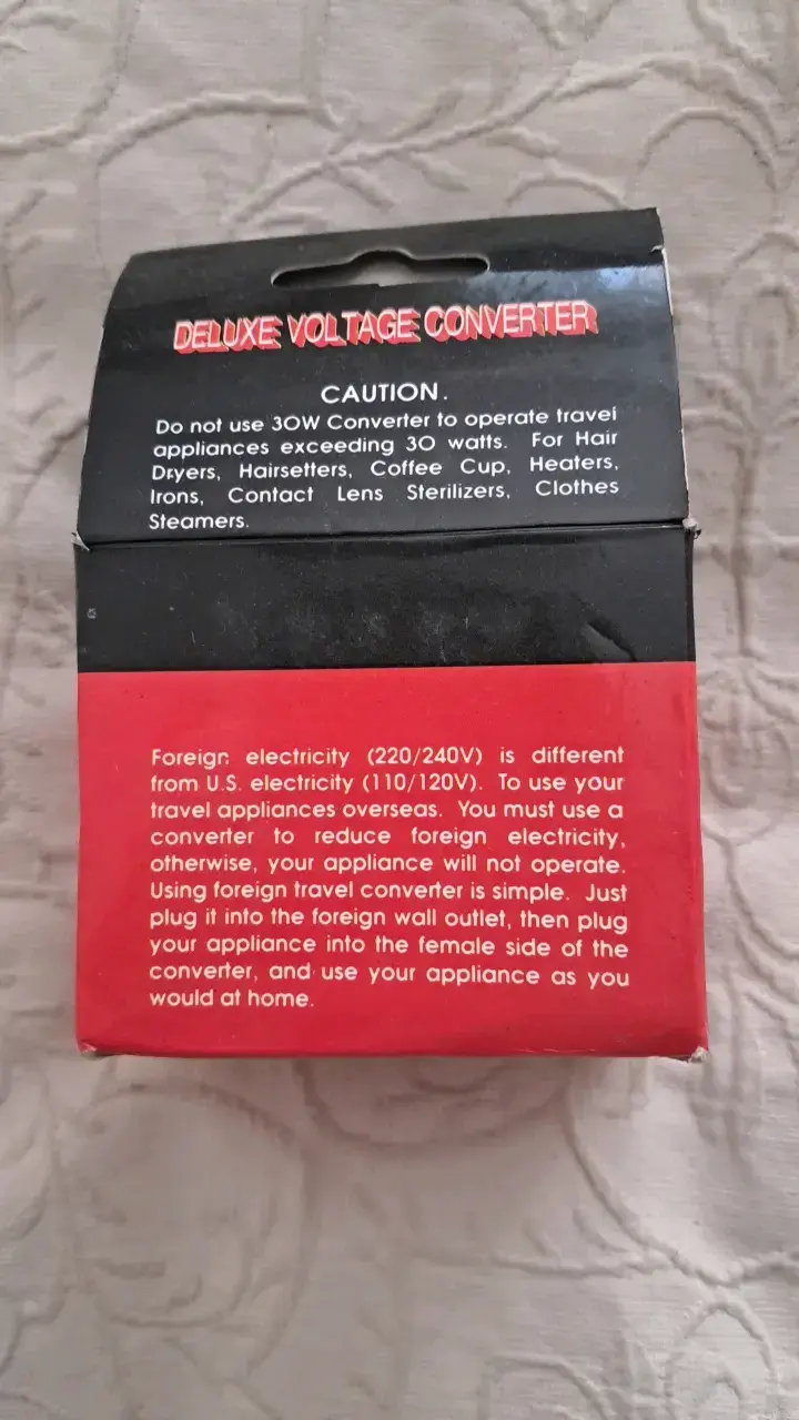 Convertidor de Voltaje Deluxe 50W - 3