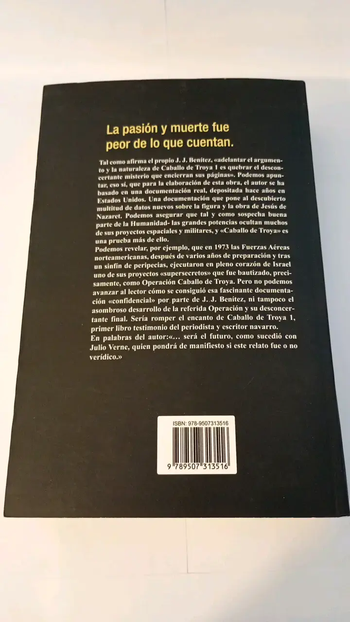 Libro Caballo de Troya 1 Jerusalén de J.J. Benítez - 2