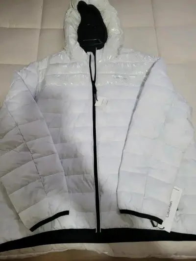 Chaqueta Calvin Klein blanca - miniatura 1