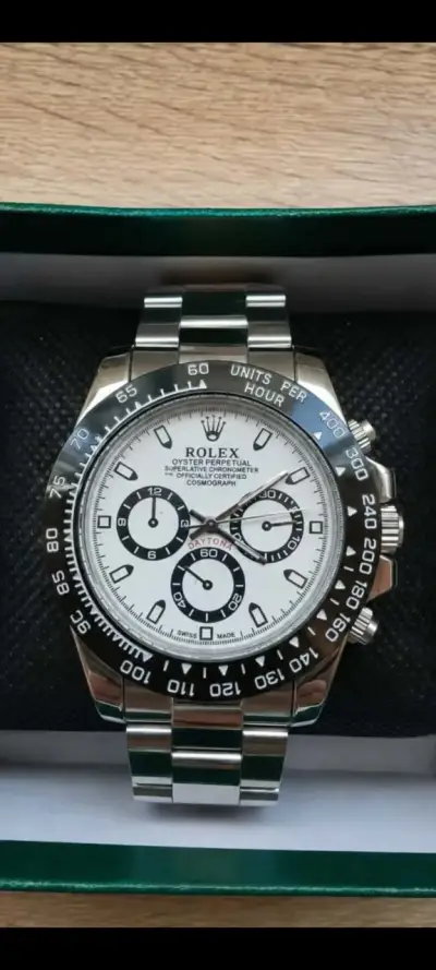 Reloj Rolex Daytona Cosmograph acero inoxidable - miniatura 1