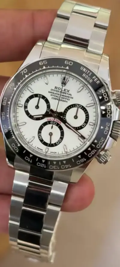 Reloj Rolex Daytona Cosmograph acero inoxidable - miniatura 5